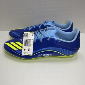 Adidas Mens Size 11 Cleats NEW Messi League F50 FG MG Vis10n Soccer Blue JP7447